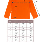 Girls' Basic Mock Turtleneck Long Sleeve Cotton Solid T-Shirt / 5 to 8 Years LILAX