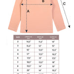 Girls' Basic Mock Turtleneck Long Sleeve Cotton Solid T-Shirt / 5 to 8 Years LILAX