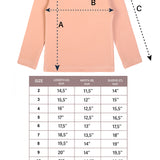 Girls' Basic Mock Turtleneck Long Sleeve Cotton Solid T-Shirt / 9 to 12 Years LILAX