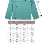 Girls' Basic Mock Turtleneck Long Sleeve Cotton Solid T-Shirt / 5 to 8 Years LILAX