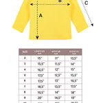 Girls' Basic Crewneck Long Sleeve Cotton T-Shirt  / 5 to 7 Years lilax