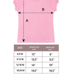 Baby Girls' Basic Short Puff Sleeve Round Neck T-Shirt / 12 to 24 Months LILAX