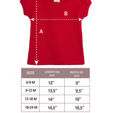 Baby Girls' Basic Short Puff Sleeve Round Neck T-Shirt / 6 to 12 Months LILAX