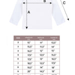 Girls' Basic Crewneck Long Sleeve Cotton T-Shirt / 11-12 Years LILAX