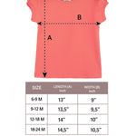 Baby Girls' Basic Short Puff Sleeve Round Neck T-Shirt / 6 to 12 Months LILAX