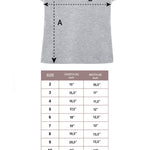 Girls' Basic Cotton T-Shirt  Short Puff Sleeve Crewneck / 8 to 10 LILAX