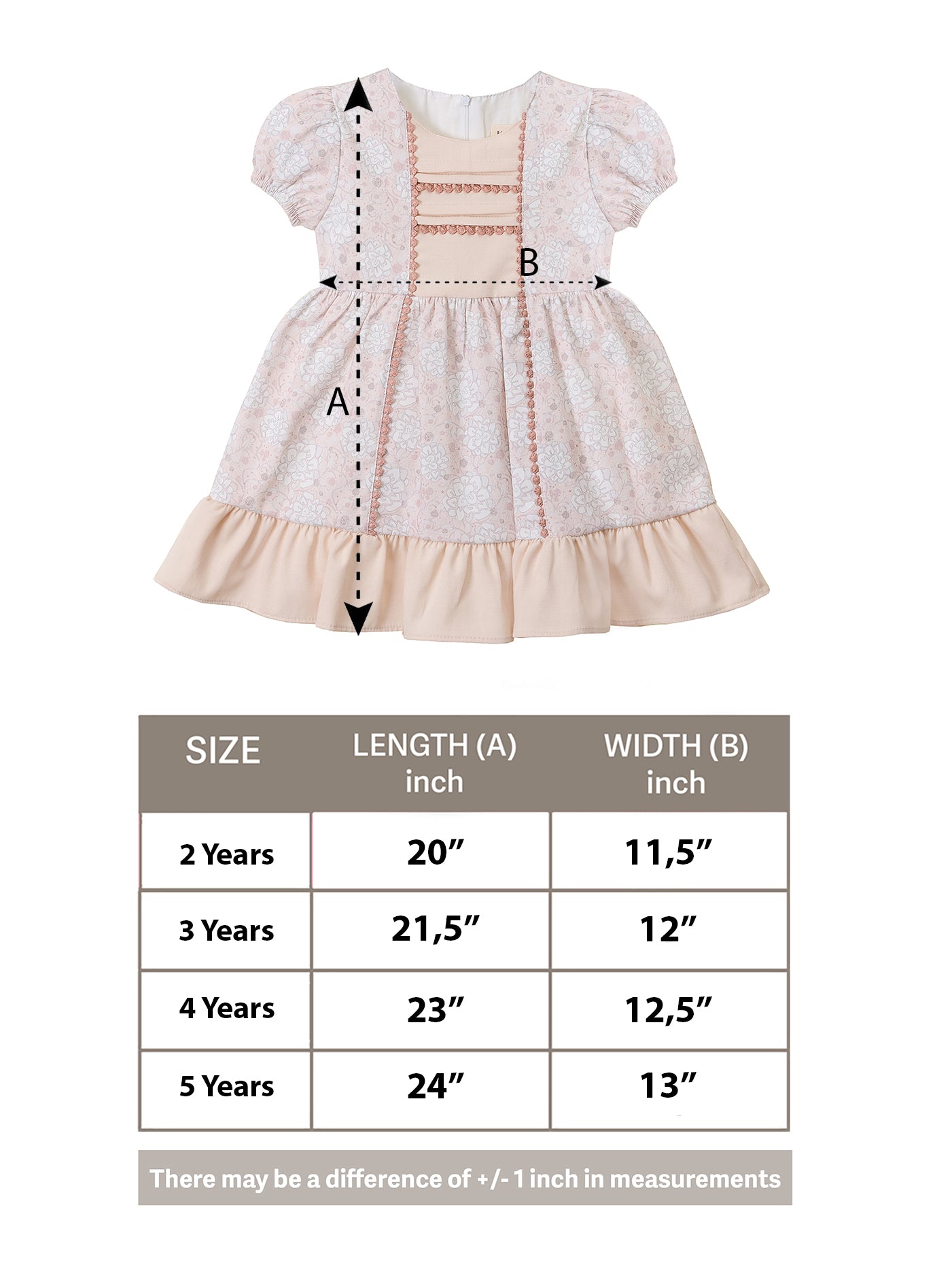 Little Girls' Short Sleeve Dress - Toddler Party Dress LILAX