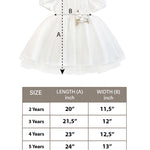 Little Girl's Sparkly Tulle Dress, Elegant Princess Dress LILAX