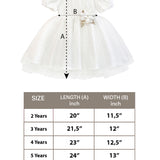 Little Girl's Sparkly Tulle Dress, Elegant Princess Dress LILAX