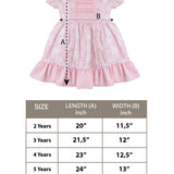 Little Girls' Short Sleeve Dress - Toddler Party Dress LILAX