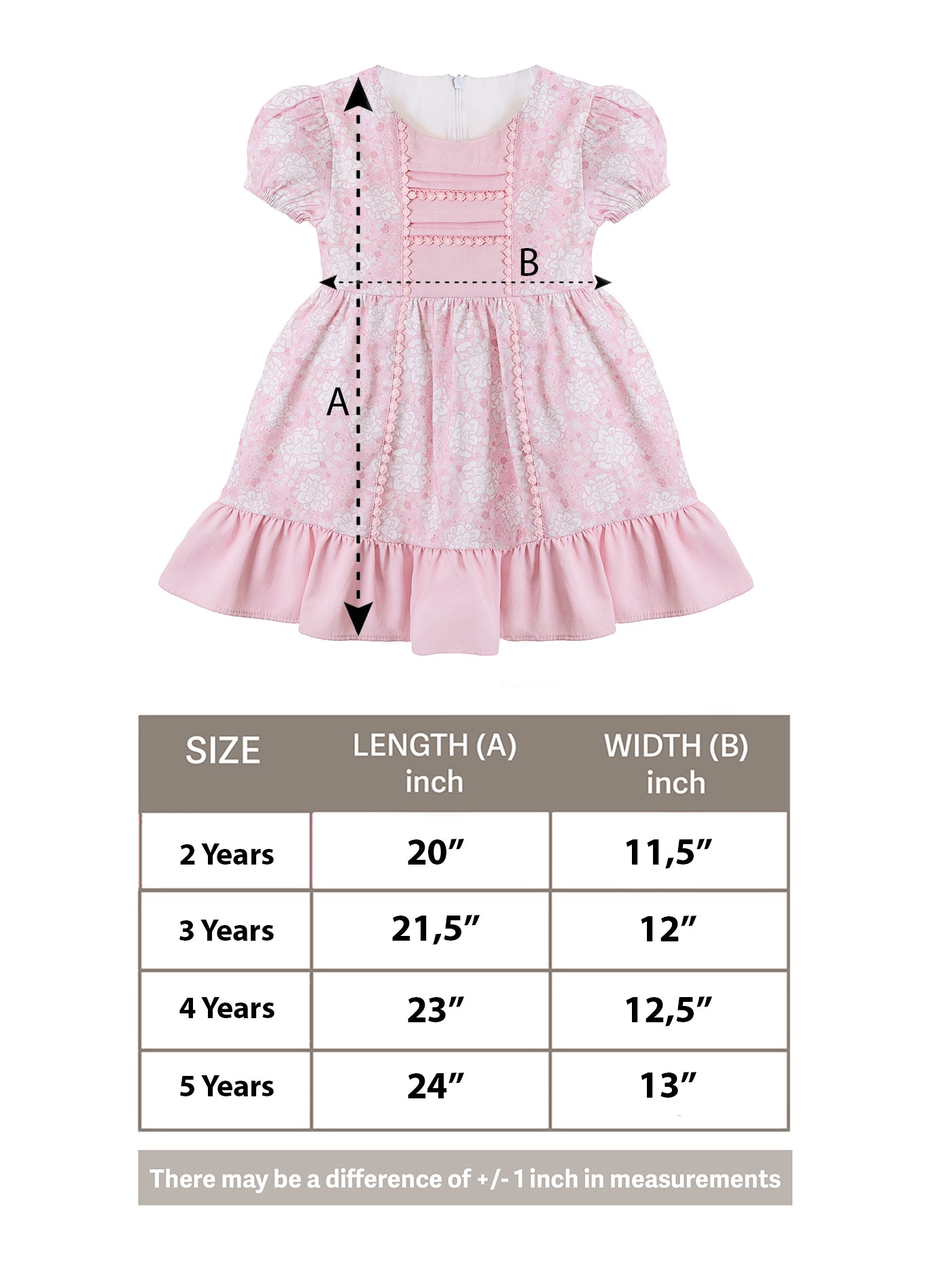 Little Girls' Short Sleeve Dress - Toddler Party Dress LILAX