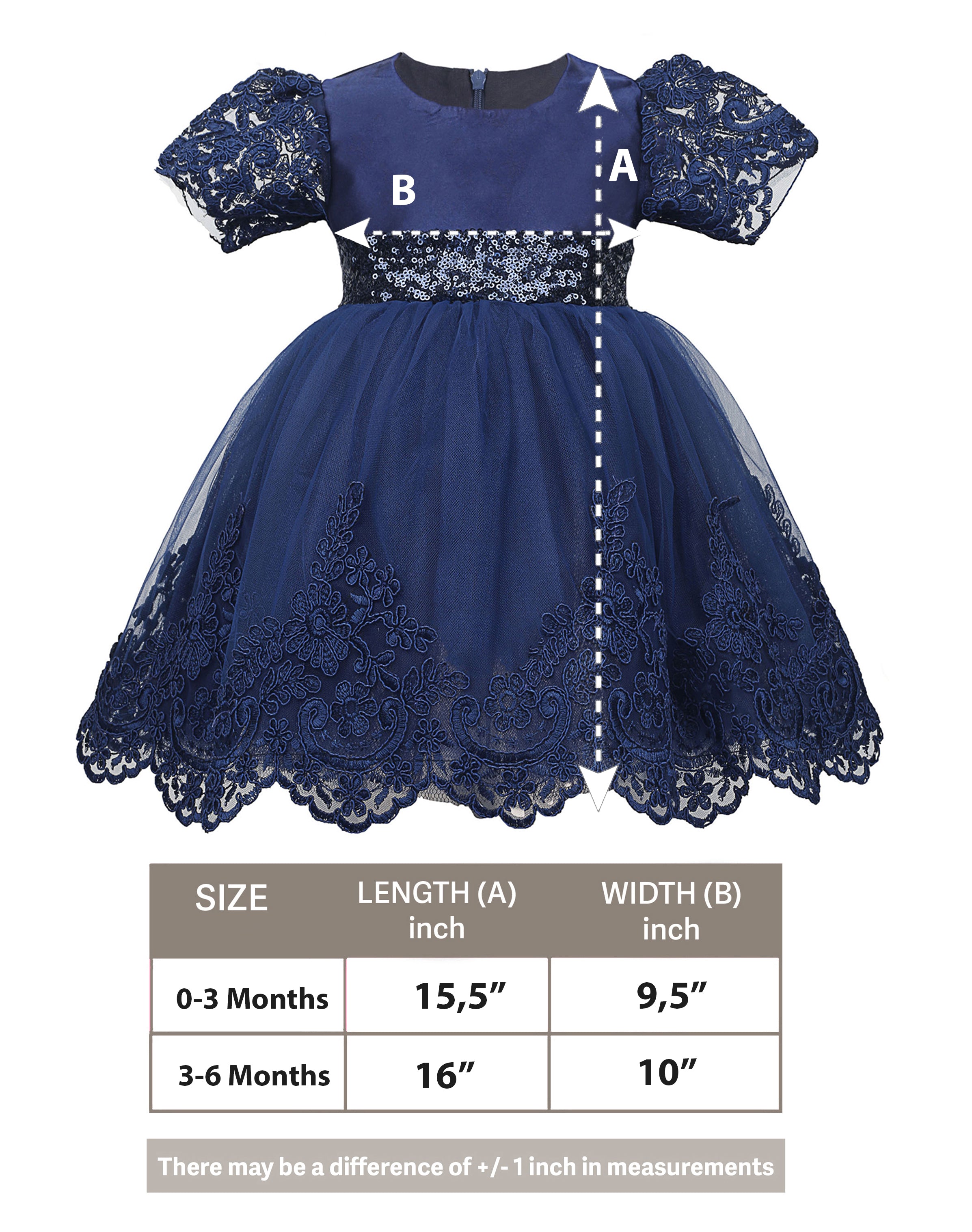 Lace Princess Wedding Party Dress Gown for Newborn Baby Girl Deluxe 4-Piece Set LILAX