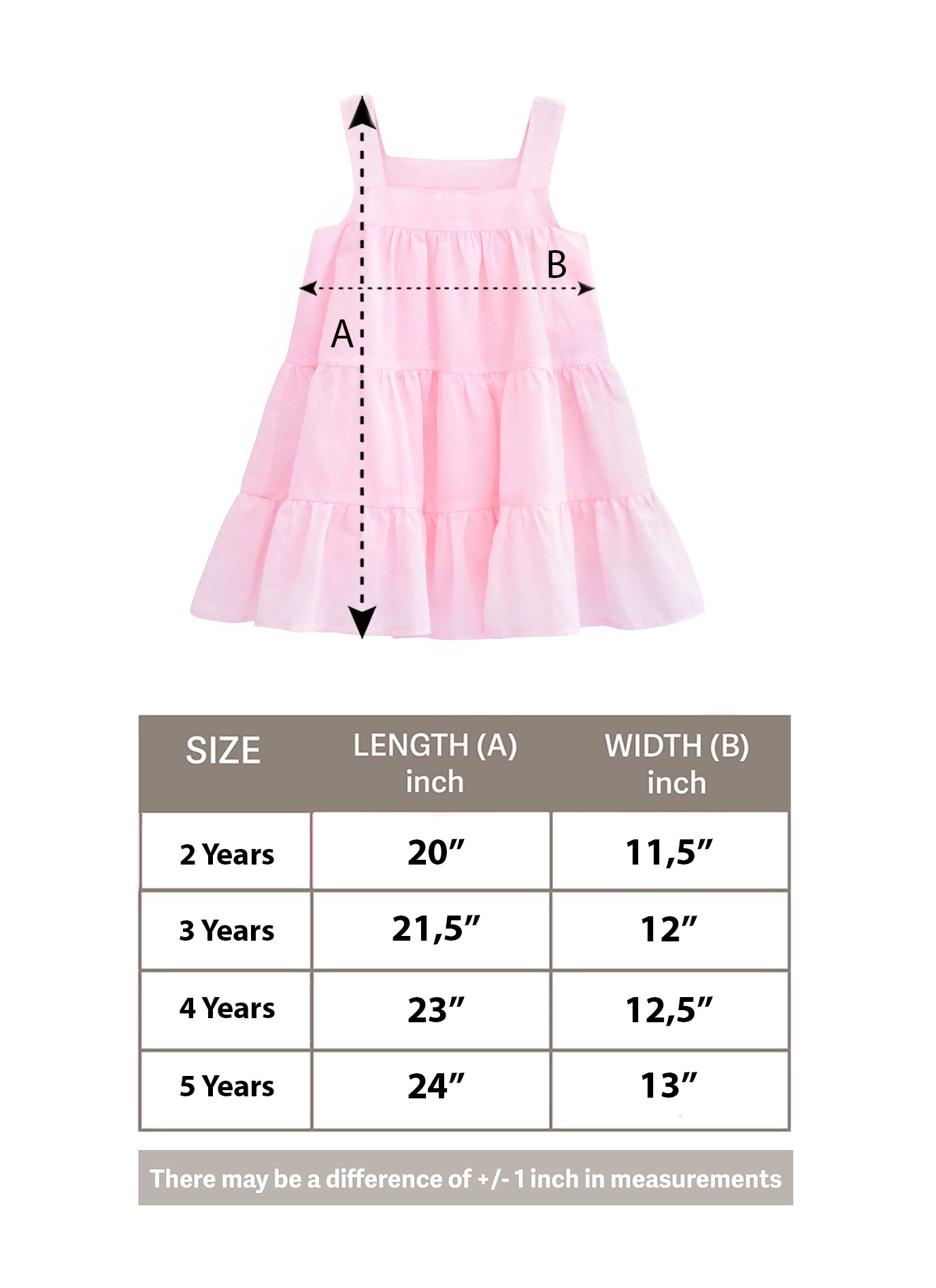 Little Girls' Layered Sundress - 100% Cotton Toddler Easter or Summer Dress LILAX