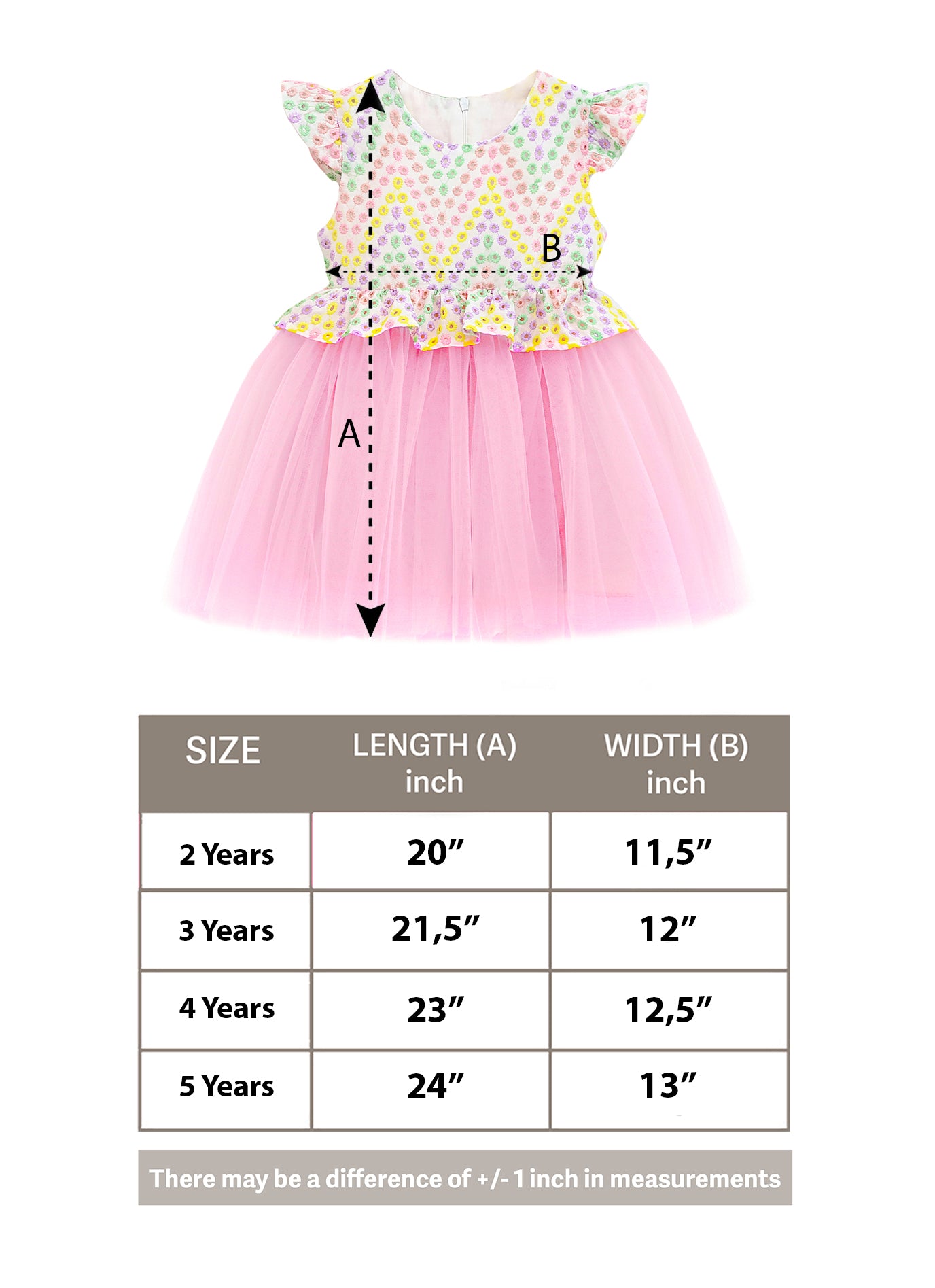 Little Girls' Colorful Short Sleeve Dress - 100% Cotton Toddler Party Gown LILAX