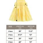 Little Girls' Layered Sundress - 100% Cotton Toddler Easter or Summer Dress LILAX