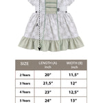 Little Girls' Short Sleeve Dress - Toddler Party Dress LILAX