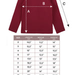 Girls' Basic Mock Turtleneck Long Sleeve Cotton Solid T-Shirt / 5 to 8 Years LILAX