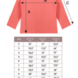 Girls' Basic Crewneck Long Sleeve Cotton T-Shirt / 11-12 Years LILAX