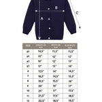 Girls' Classic Knit Cardigan Long Sleeve Button Closure Sweater 2 Years to 12 Years LILAX