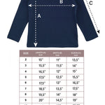 Girls' Basic Crewneck Long Sleeve Cotton T-Shirt  / 5 to 7 Years lilax