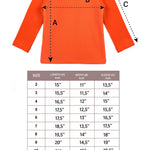 Girls' Basic Crewneck Long Sleeve Cotton T-Shirt  / 5 to 7 Years lilax