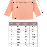 Girls' Basic Crewneck Long Sleeve Cotton T-Shirt  / 5 to 7 Years lilax