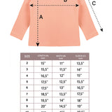 Girls' Basic Crewneck Long Sleeve Cotton T-Shirt / 11-12 Years LILAX