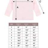 Girls' Basic Crewneck Long Sleeve Cotton T-Shirt  / 5 to 7 Years lilax