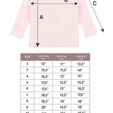 Girls' Basic Crewneck Long Sleeve Cotton T-Shirt / 11-12 Years LILAX