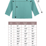 Girls' Basic Crewneck Long Sleeve Cotton T-Shirt  / 5 to 7 Years lilax