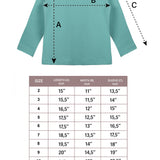 Girls' Basic Crewneck Long Sleeve Cotton T-Shirt  / 5 to 7 Years lilax