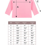 Girls' Basic Crewneck Long Sleeve Cotton T-Shirt / 11-12 Years LILAX