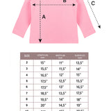 Girls' Basic Crewneck Long Sleeve Cotton T-Shirt / 11-12 Years LILAX