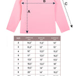 Girls' Basic Mock Turtleneck Long Sleeve Cotton Solid T-Shirt / 5 to 8 Years LILAX