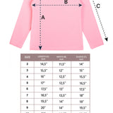 Girls' Basic Mock Turtleneck Long Sleeve Cotton Solid T-Shirt / 5 to 8 Years LILAX