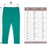 Girls' Basic Soft Leggings Solid Full Length Cotton / 9 to 12 Years LILAX