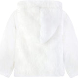 Cozy Girls' Hooded Jacket Faux Fur Winter Coat LILAX