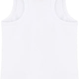 Girls' Soft Solid Cotton Blend Racerback Tank Top / 5 to 7 Years LILAX