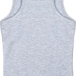 Girls' Soft Solid Cotton Blend Racerback Tank Top / Toddler LILAX