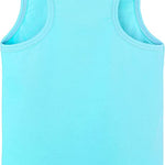 Girls' Soft Solid Cotton Blend Racerback Tank Top / Toddler LILAX