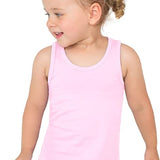 Girls' Soft Solid Cotton Blend Racerback Tank Top / Toddler LILAX