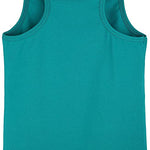 Girls' Soft Solid Cotton Blend Racerback Tank Top / 5 to 7 Years LILAX