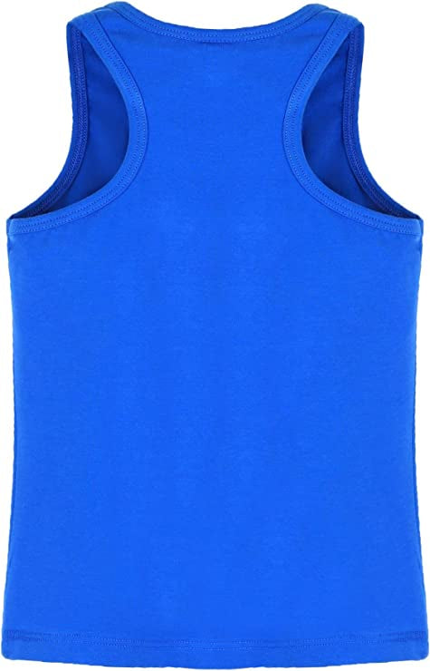 Girls' Soft Solid Cotton Blend Racerback Tank Top / Toddler LILAX