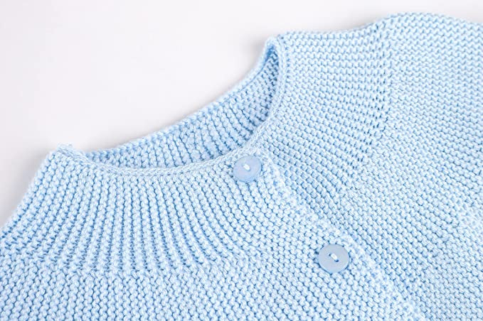 Baby Girl Knit Cardigan Long Sleeve Sweater LILAX