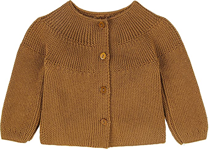 Baby Girl Knit Cardigan Long Sleeve Sweater LILAX