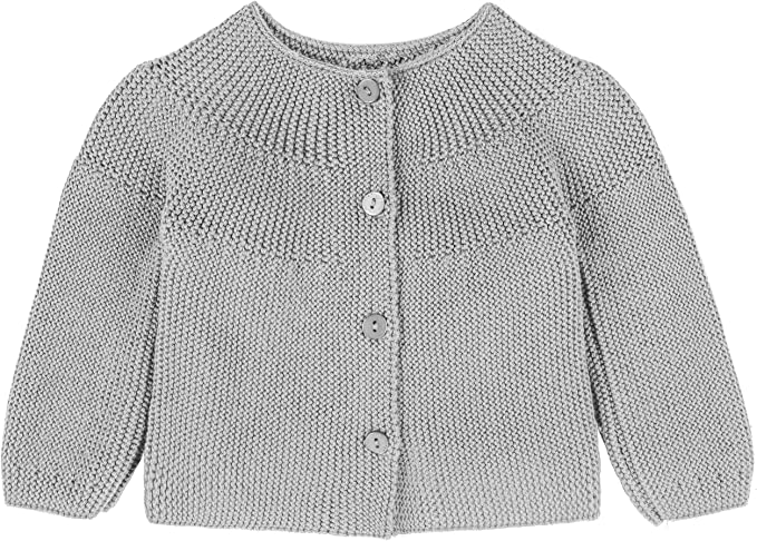 Baby Girl Knit Cardigan Long Sleeve Sweater LILAX