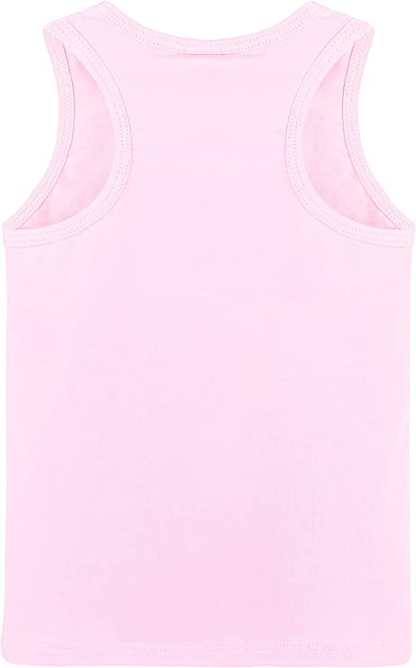 Girls' Soft Solid Cotton Blend Racerback Tank Top / Toddler LILAX