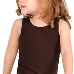 Girls' Soft Solid Cotton Blend Racerback Tank Top / Toddler LILAX