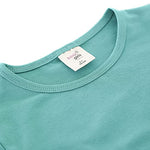 Girls' Basic Crewneck Long Sleeve Cotton T-Shirt / Toddler LILAX