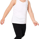 Girls' Soft Solid Cotton Blend Racerback Tank Top / 5 to 7 Years LILAX